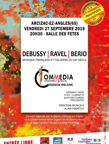 Concert de l'ensemble musical Commedia