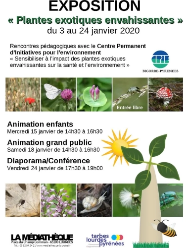 Exposition "Plantes exotiques envahissantes"