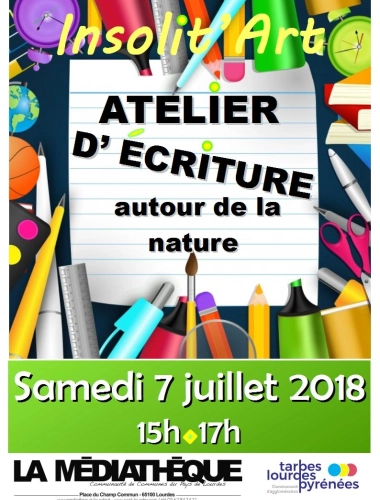 Insolit'Art - Atelier d'écriture