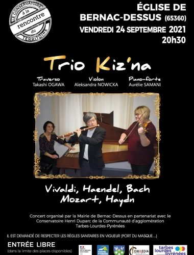 Concert du Trio Kiz'na