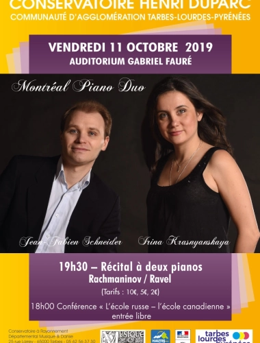 Récital Montréal Piano Duo