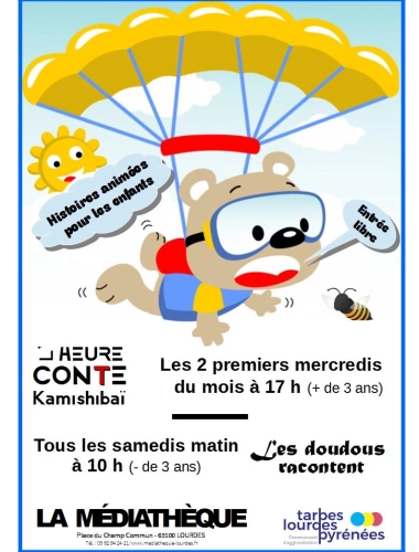 Animations jeunesse Médiathèque de Lourdes