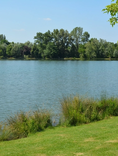 CaminAdour : Feu d'artifice Lac de Soues