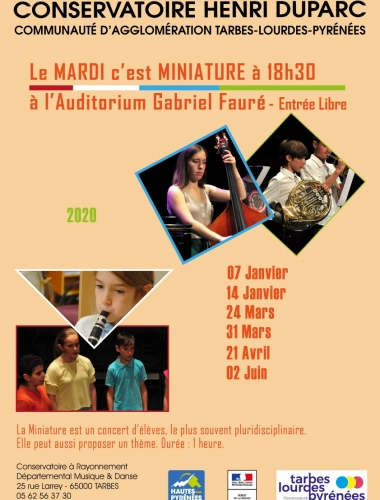 Miniature au Conservatoire