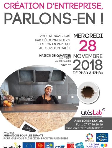 Création d'entreprise, parlons-en !