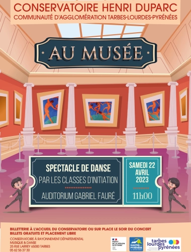 Spectacle de danse par les classes d'initiation