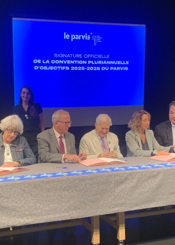 Signature de la Convention Pluriannuelle d’Objectifs 2025-2028 du Parvis