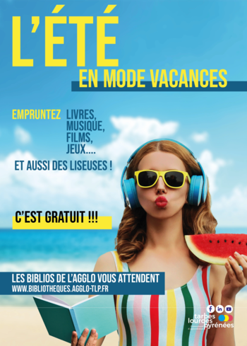 L’été de vos biblios en mode vacances !
