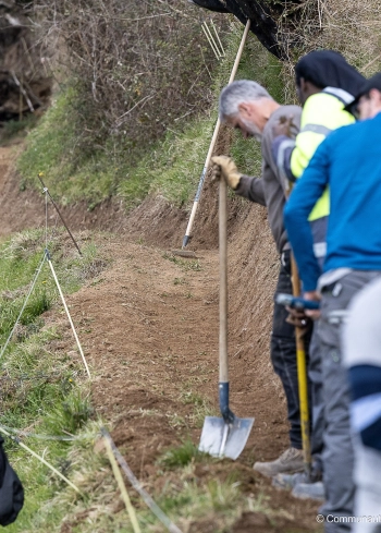 Chantiers 1er pas vers l'emploi avec la brigade bleue