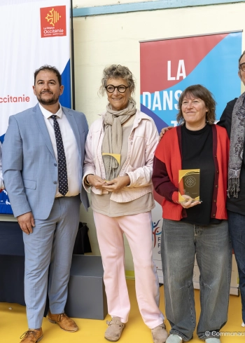 Cérémonie de remise de prix d’excellence de danse d’Occitanie.