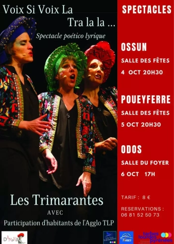 Voix Si Voix là - Spectacle poético lyrique