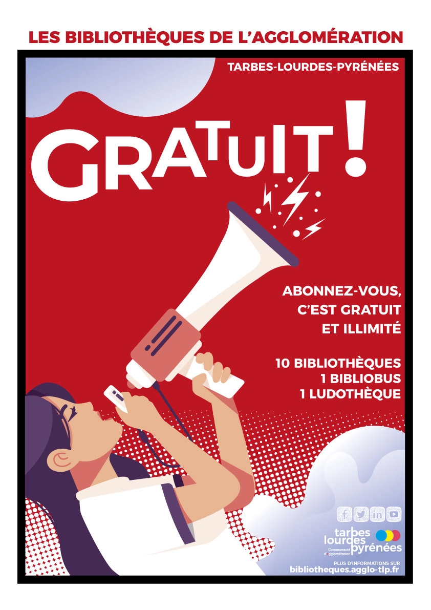 L’abonnement au réseau de lecture publique est désormais gratuit !