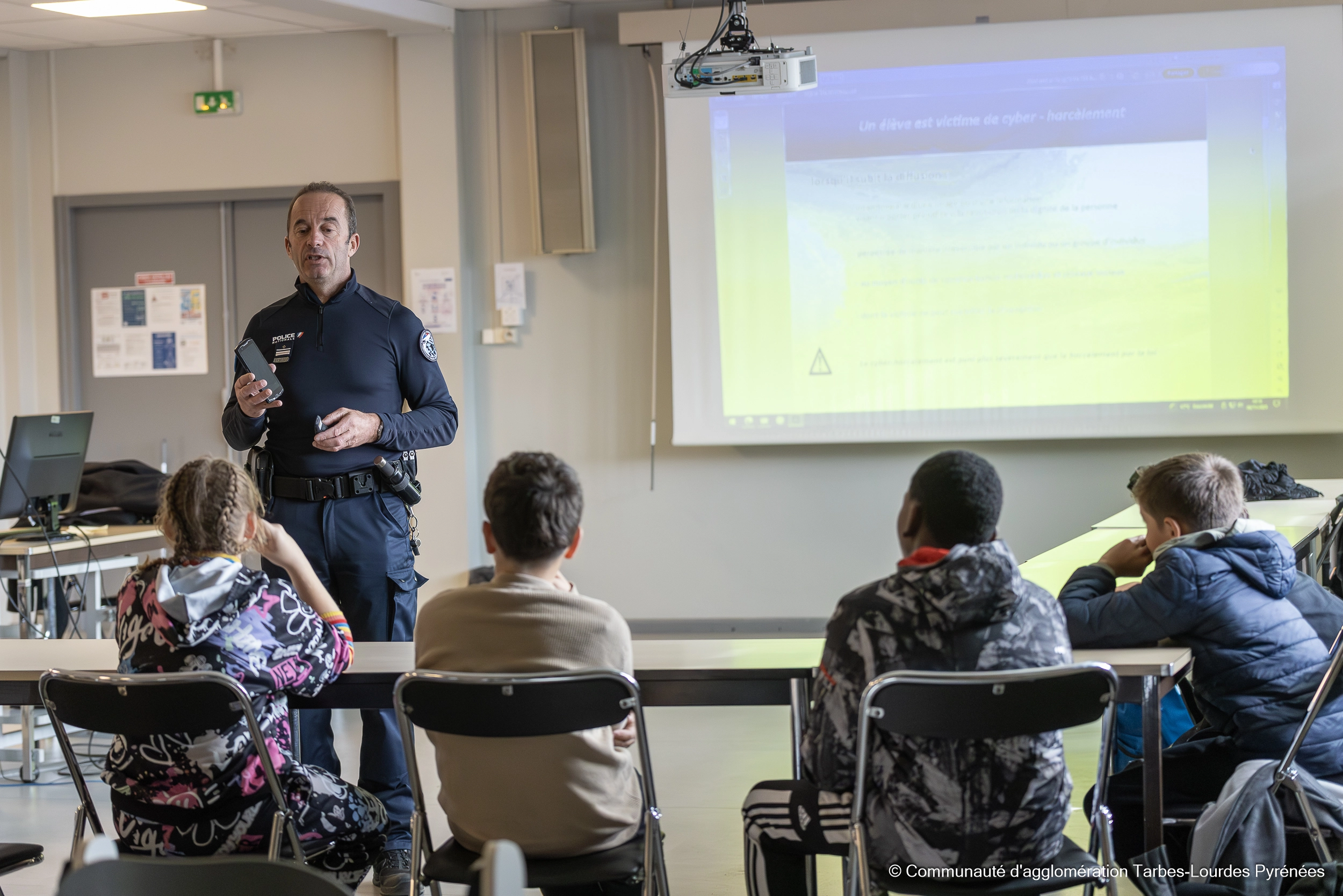 Sensibilisation cyberharcèlement - CISPD