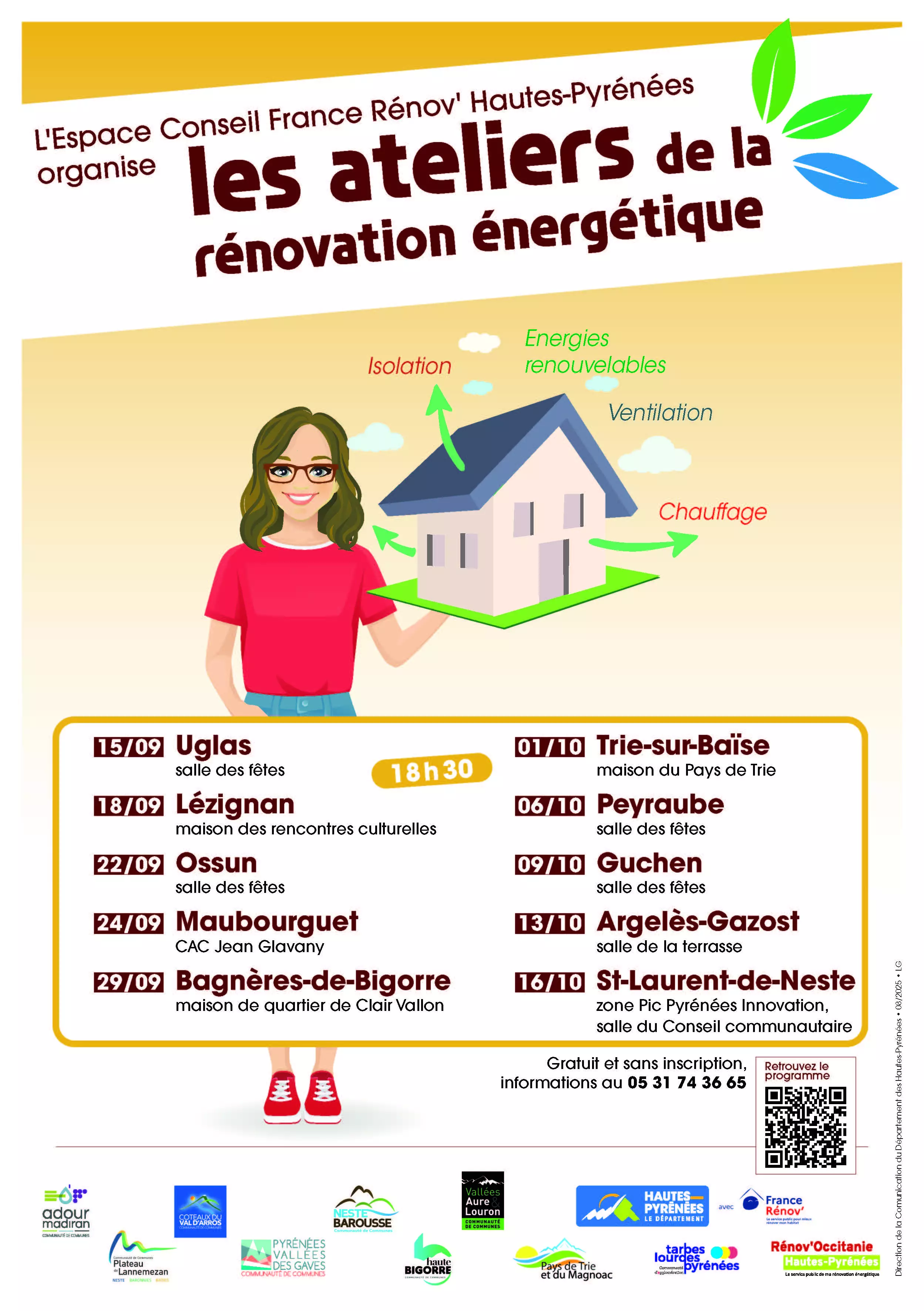 Ateliers de la rénovation énergétique -  Renov'Occitanie - Ossun
